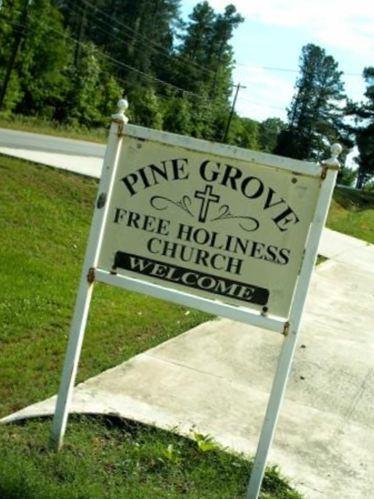 Pine Grove Free Holiness Church Cemetery on Sysoon
