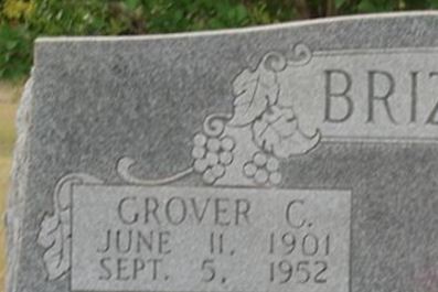 Grover C Brizendine, Jr on Sysoon