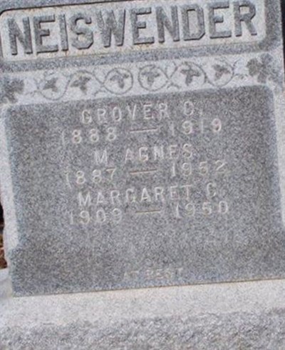 Grover C. Neiswender on Sysoon