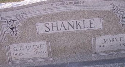 Grover Cleveland "Cleve" Shankle on Sysoon