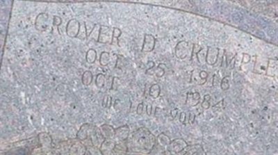 Grover D Crumpler on Sysoon