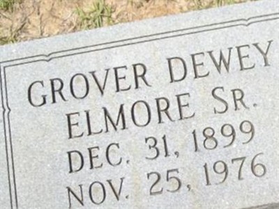 Grover Dewey Elmore, Sr on Sysoon