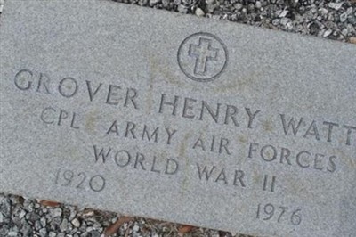 Corp Grover Henry Watts on Sysoon