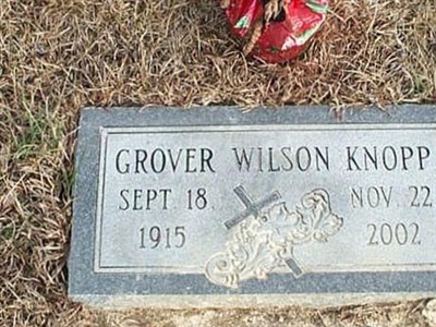 Grover Wilson Knopp on Sysoon