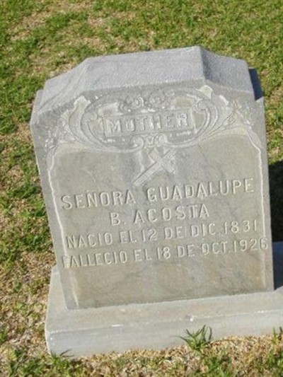 Guadalupe B Acosta on Sysoon