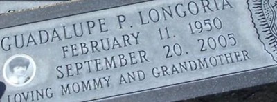 Guadalupe P. Longoria on Sysoon