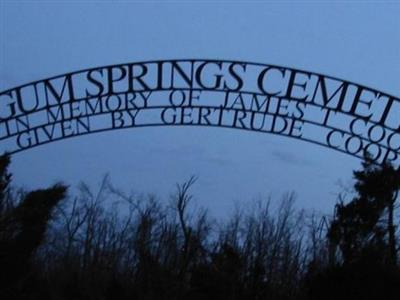 Gum Spring Cemetery on Sysoon