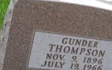 Gunder Thompson on Sysoon