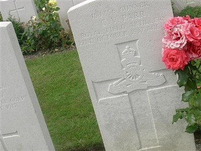 Gunner Charles Victor Parr on Sysoon
