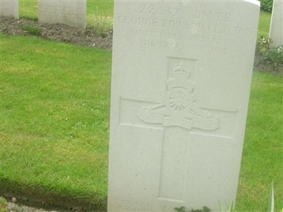 Gunner George Edward Clayton on Sysoon