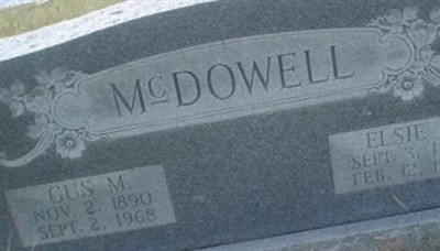 Gus M. McDowell on Sysoon