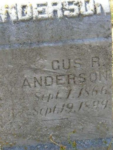 Gus R. Anderson on Sysoon