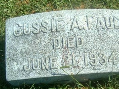 Gussie A Paul on Sysoon