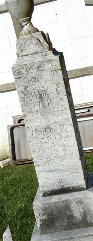 Gussie E. Davis on Sysoon