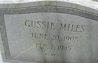 Gussie Miles on Sysoon