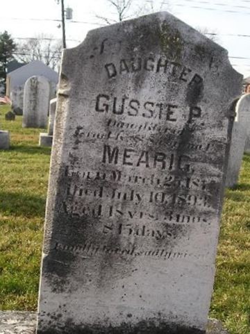 Gussie P Mearig on Sysoon