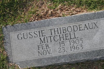 Gussie Thibodeaux Mitchell on Sysoon