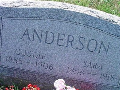 Gustaf ANDERSON on Sysoon
