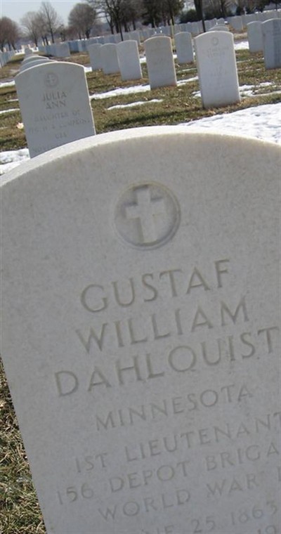 Gustaf William Dahlquist on Sysoon
