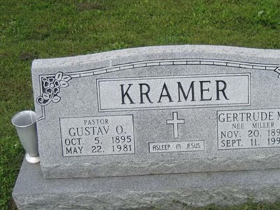 Gustav Ottomar Kramer on Sysoon