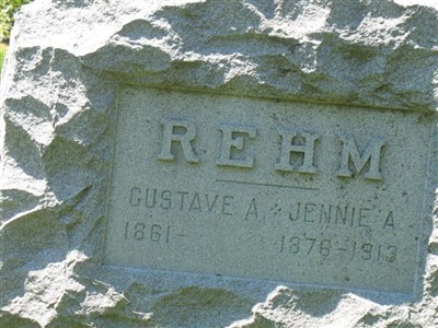 Gustave A. Rehm on Sysoon