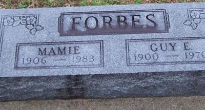 Guy E Forbes on Sysoon