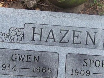 Gwen Hazen on Sysoon