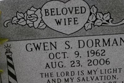 Gwen S Dorman on Sysoon