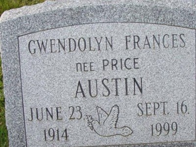 Gwendolyn Frances Price Austin on Sysoon