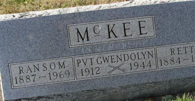 Gwendolyn McKee on Sysoon