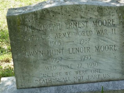 Gwyn Hunt Lenoir Moore on Sysoon