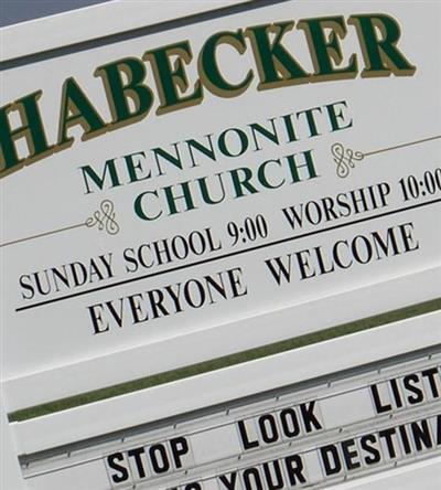 Habecker Mennonite Cemetery on Sysoon