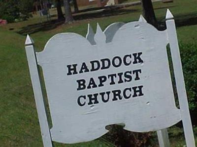 Haddock Baptist Church Cemetery on Sysoon
