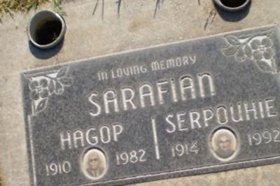 Hagop Sarafian on Sysoon