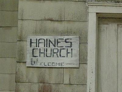 Haines Chapel Cemetery on Sysoon