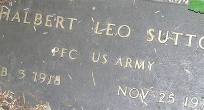 Halbert Leo Sutton on Sysoon