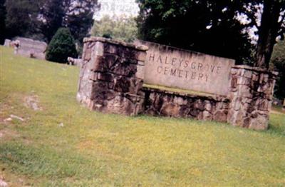 Haley Grove Cemetery on Sysoon