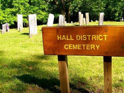 Hall District Cemetery on Sysoon