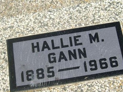 Hallie McCants Gann on Sysoon