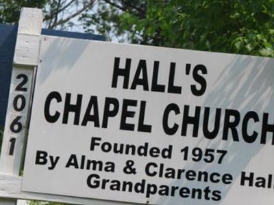 Halls Chapel Cemetery on Sysoon