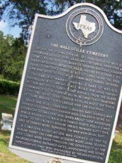 Hallsville Cemetery on Sysoon