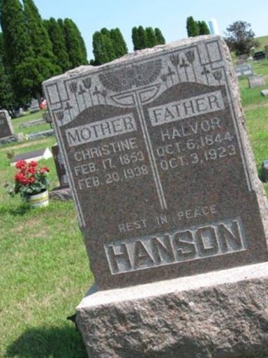 Halvor Hanson on Sysoon