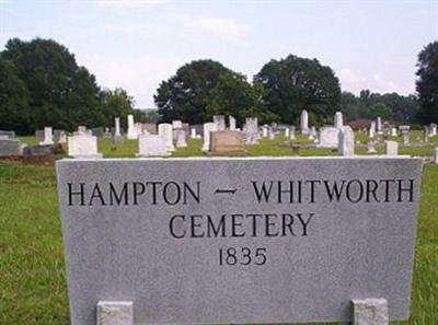 Hampton-Whitworth Cemetery on Sysoon