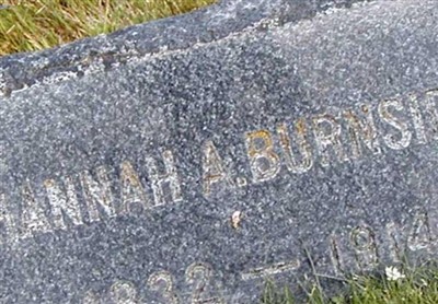 Hannah A Burnside on Sysoon