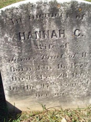 Hannah C Trail on Sysoon
