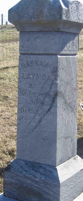 Hannah J. Laymon on Sysoon