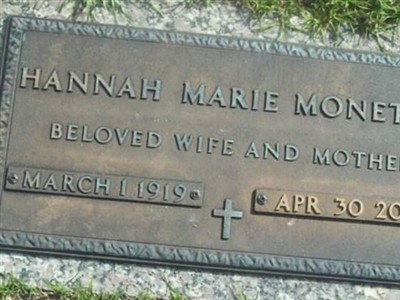 Hannah Marie Monette on Sysoon