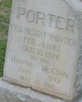 Hannah McGinn Porter on Sysoon
