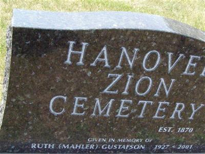 Hanover Zion Cemetery on Sysoon