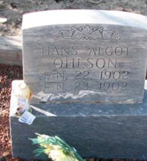 Hans Algot Ohlson on Sysoon